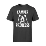 Camper Princess Cute Outdoor Camping Party Gift  T Shirt