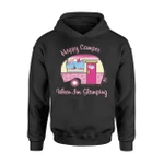 Happy Camper Glamping For Women, Camping Gift Hoodie
