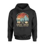 Great Dad Go Camping With Son Sunset For Dad Hoodie