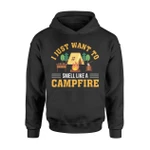 I Just Want To Smell Like A Campfire Camping Outdoor Hoodie
