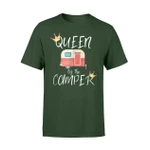 Funny Queen Of The Camper RV Camping T Shirt