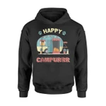 Cats Happy Camppur Is Love Cat Camping Camper Gift Hoodie