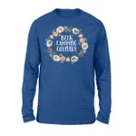 Beer Camping Country Novelty Music Floral Long Sleeve T-Shirt