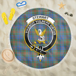 1sttheworld Blanket - Stewart of Appin Hunting Ancient Clan Tartan Crest Tartan Beach Blanket A7 | 1sttheworld