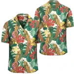 AmericansPower Shirt - Hawaii Tropical Leaves Flowers And Birds Floral jungle Hawaiian Shirt