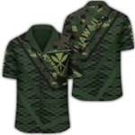 AmericansPower Shirt - Hawaii Army Niho Mano Hawaiian Shirt Camo Map