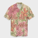 AmericansPower Shirt - Hawaii Tropical Hibiscus Plumeria Hawaiian Shirt