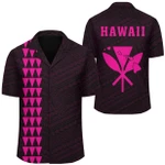AmericansPower Shirt - Kakau Polynesian Kanaka Map Hawaii Shirt Pink