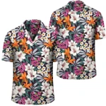 AmericansPower Shirt - Hawaii Seamless Exotic Pattern With Tropical Leaves Flowers Hawaiian Shirt