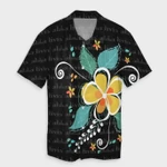 AmericansPower Shirt - Hawaiian Aloha Plumeria Polynesian Hawaiian Shirt