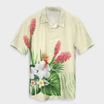 AmericansPower Shirt - Hawaiian Tropical Wonderful Hibiscus Plumeria Strelitzia Hawaiian Shirt