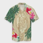 AmericansPower Shirt - Hawaii Kanaka Maoli Palm Trees Turtle And Sharks Hawaiian Shirt