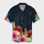 AmericansPower Shirt - Hawaii Forest Hibiscus Hawaiian Shirt