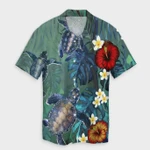 AmericansPower Shirt - Hawaii Turtle Tropical Art Hawaiian Shirt Hela Style