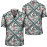 AmericansPower Shirt - Hawaii Exotic Tropical Flowers In Pastel Colors Hawaiian Shirt