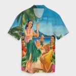 AmericansPower Shirt - Hawaiian Hula Sing Dance On Beach Hawaiian Shirt