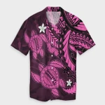 AmericansPower Shirt - Hawaii Polynesian Turtle Hibiscus Hawaiian Shirt Pink