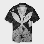 AmericansPower Shirt - Hawaiian Kanaka Hawaiian Shirt Hibiscus Polynesian Love Gray