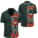 AmericansPower Shirt - (Personalized) Polynesian Hibiscus Tropical Hawaiian Shirt Fun Style