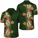AmericansPower Shirt - Hula Girl Tropical Style Hawaiian Shirt