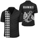 AmericansPower Shirt - Kakau Polynesian Anchor Hawaii Shirt White