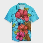 AmericansPower Shirt - Hawaiian Hibiscus Flower Soulful Hawaiian Shirt