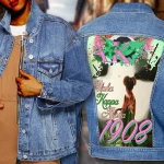 Ivy League Girl Alpha Kappa Alpha Denim Jacket