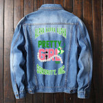 Alpha Kappa Alpha Pretty Girl Denim Jacket A31
 | Getteestore.com
