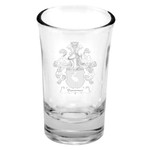 AmericansPower Germany Drinkware - Dommer German Family Crest Dessert Shot Glass A7 | AmericansPower