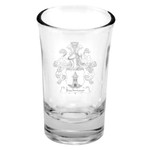 AmericansPower Germany Drinkware - Bachmayr German Family Crest Dessert Shot Glass A7 | AmericansPower