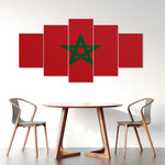 AmericansPower Canvas Wall Art - Flag of Morocco Car Seat Covers A7 | AmericansPower
