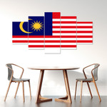 AmericansPower Canvas Wall Art - Flag of Malaysia Car Seat Covers A7 | AmericansPower