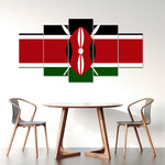 AmericansPower Canvas Wall Art - Flag of Kenya Car Seat Covers A7 | AmericansPower