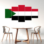 AmericansPower Canvas Wall Art - Flag of Sudan Car Seat Covers A7 | AmericansPower