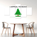 AmericansPower Canvas Wall Art - Flag of An Appeal To Heaven Flag Car Seat Covers A7 | AmericansPower