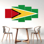 AmericansPower Canvas Wall Art - Flag of Guyana Car Seat Covers A7 | AmericansPower