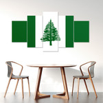AmericansPower Canvas Wall Art - Flag of Norfolk Island Car Seat Covers A7 | AmericansPower