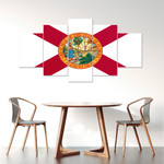 AmericansPower Canvas Wall Art - Flag Of Florida Car Seat Covers A7 | AmericansPower