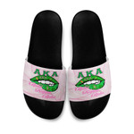 1stIreland Slide Sandals - AKA Lips - Special Version Slide Sandals | 1stIreland
