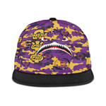AmericansPower Snapback Hat - Omega Psi Phi Full Camo Shark Snapback Hat | AmericansPower
