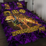 AmericansPower Quilt Bed Set - Omega Psi Phi Dog Quilt Bed Set | AmericansPower
