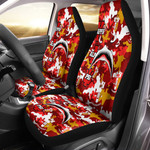 AmericansPower Car Seat Covers - Kappa Alpha Psi Full Camo Shark Car Seat Covers | AmericansPower
