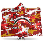 AmericansPower Hooded Blanket - Kappa Alpha Psi Full Camo Shark Hooded Blanket | AmericansPower
