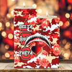 AmericansPower Candle Holder - Delta Sigma Theta Full Camo Shark Candle Holder | AmericansPower
