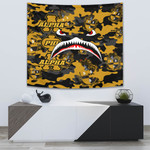 AmericansPower Tapestry - Alpha Phi Alpha Full Camo Shark Tapestry | AmericansPower

