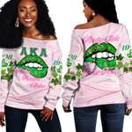 AmericansPower Clothing - (Custom) AKA Lips Off Shoulder Sweaters A7 | AmericansPower.store