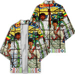 AmericansPower Clothing - Ethiopian Orthodox Flag Kimono A7 | AmericansPower
