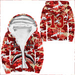 AmericansPower Clothing - Delta Sigma Theta Full Camo Shark Sherpa Hoodies A7 | AmericansPower