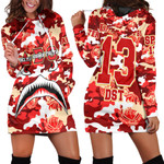 AmericansPower Clothing - Delta Sigma Theta Full Camo Shark Hoodie Dress A7 | AmericansPower