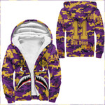 AmericansPower Clothing - Omega Psi Phi Full Camo Shark Sherpa Hoodies A7 | AmericansPower